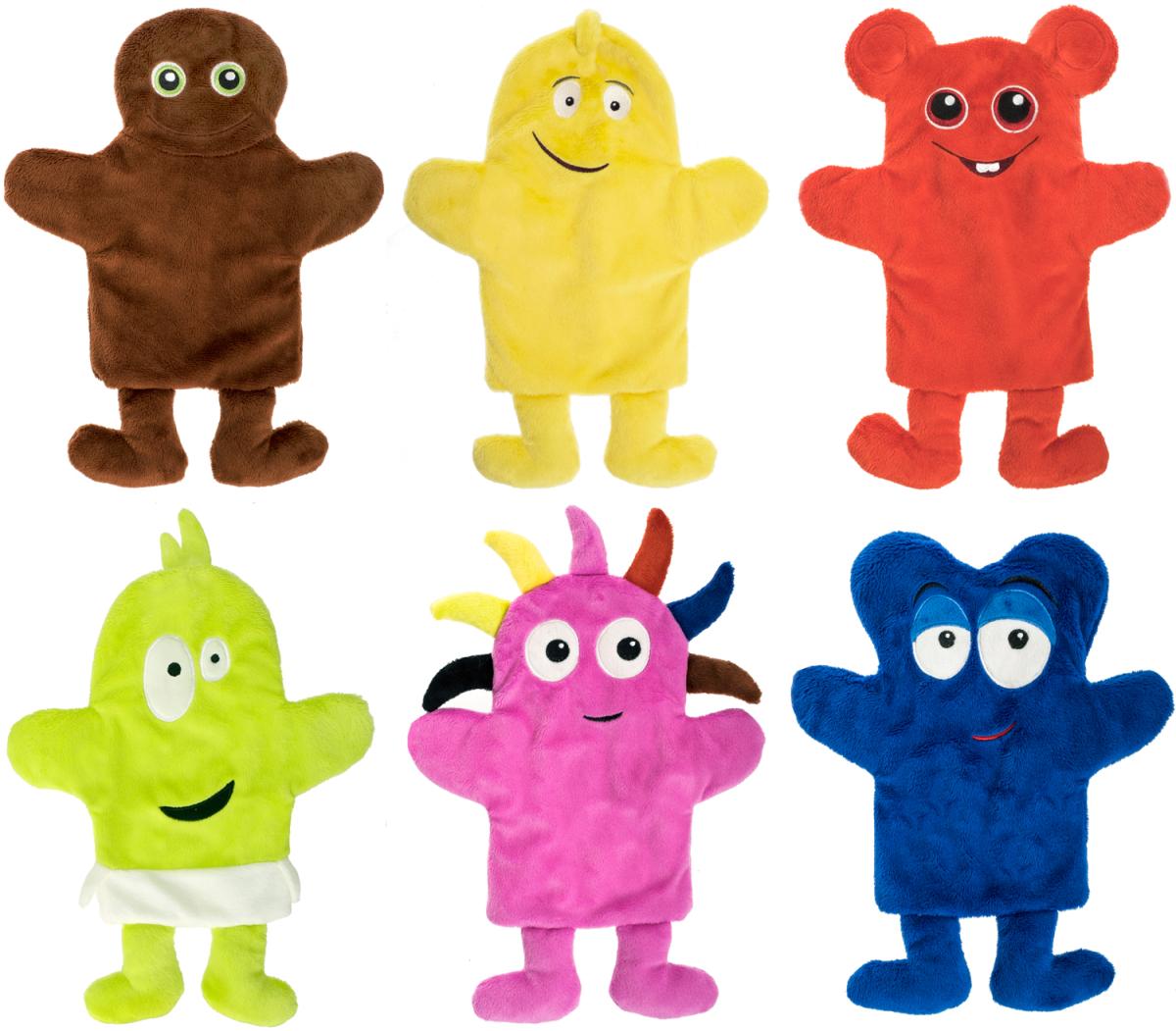 PAKET Babblarna Handdockor - Teddykompaniet