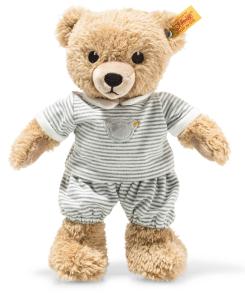 Steiff Nalle med grå pyjamas, 25cm - Steiff nalle