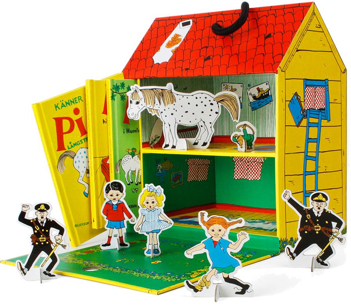 Villa Villekulla med Pippi-böcker