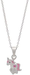 Silverhalsband med enhörning | Doppresenter.se