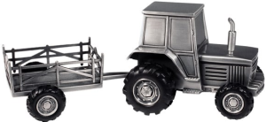 Sparbössa, Traktor med vagn