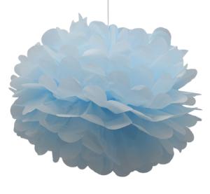 Pom Pom ljus blå | Doppresenter.se