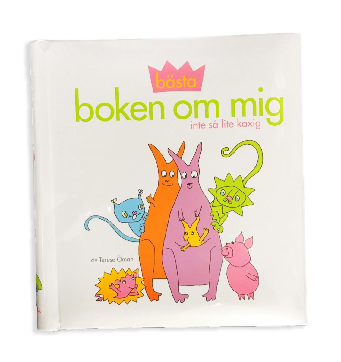 Bästa boken om mig, Fyll-i-bok | Doppresenter.se