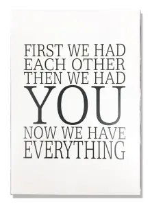 Tavla, First we had each other | Doppresenter.se