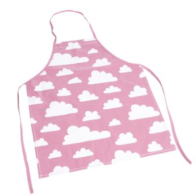 Barnförkläde Moln, Blå - Gunilla Axén