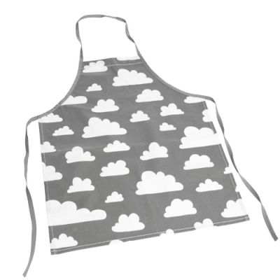 Barnförkläde Moln, Blå - Gunilla Axén