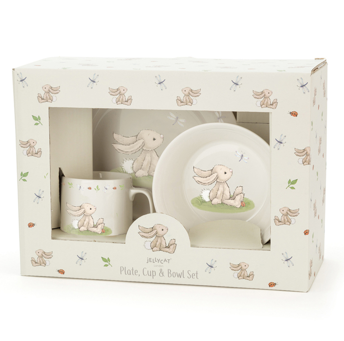 Barnset Bashful Kanin från Jellycat säljs på Doppresenter.se