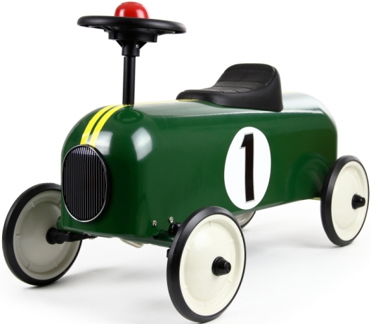Gåbil i retromodell, Baghera, grön