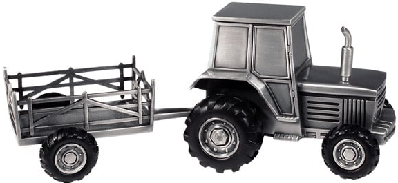 Sparbössa, Traktor med vagn
