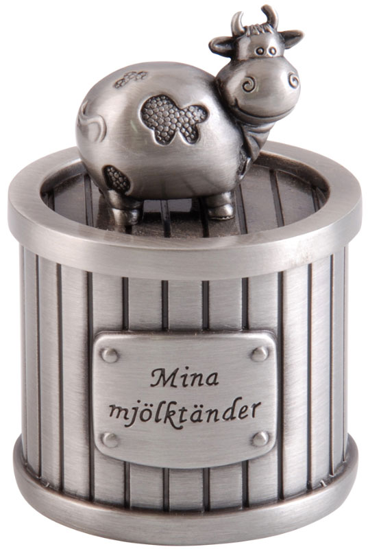 Tanddosa, Mina mjölktänder med kossa | Doppresenter.se