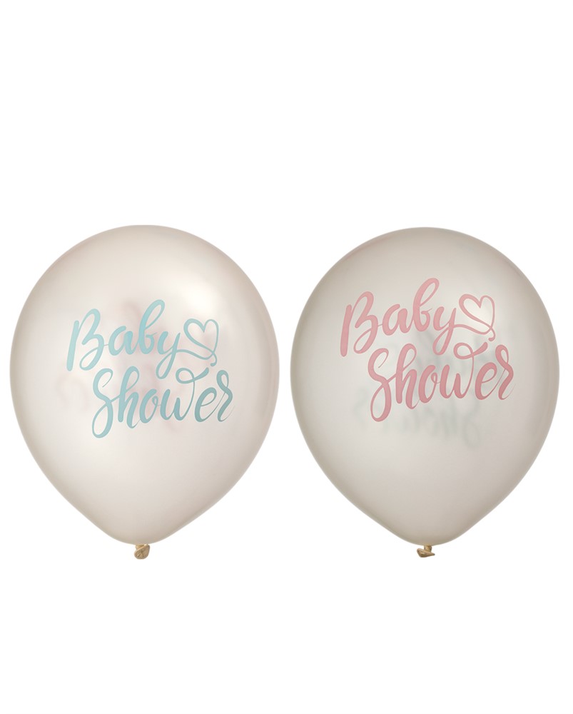 Ballonger Babyshower, 6p | Doppresenter.se