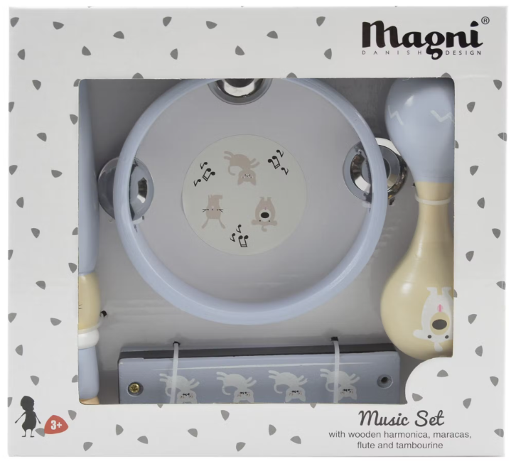 Magni Musik set, blå