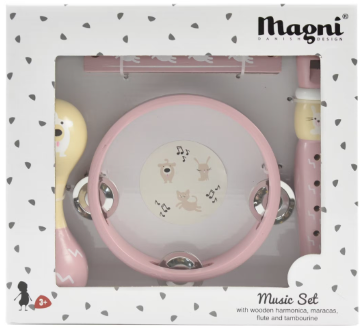 Magni Musik set, rosa