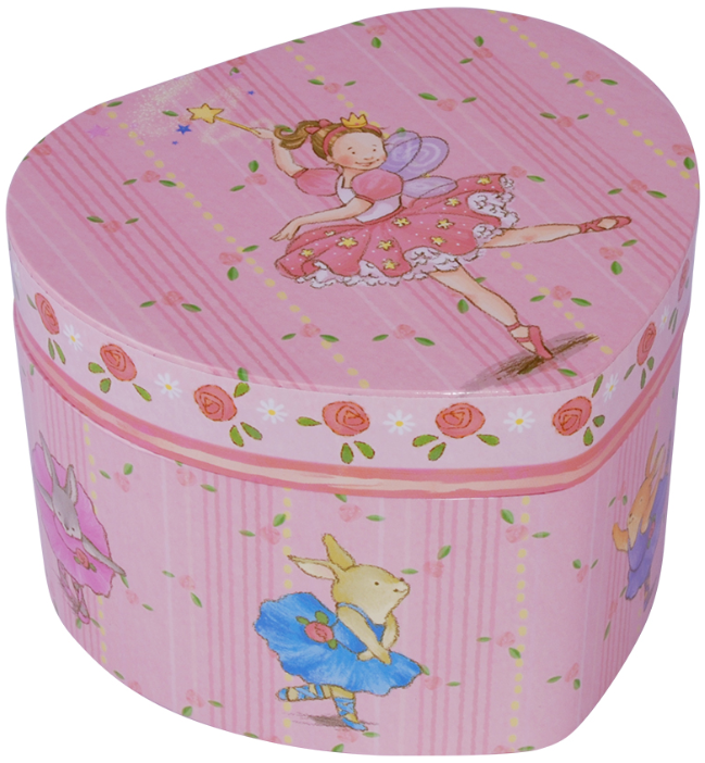 Dacapo Silver Smyckeskrin Hjärta Ballerina
