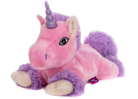 Värmenalle Enhörningen Pink, rosa tvättbar - Habibi Plush