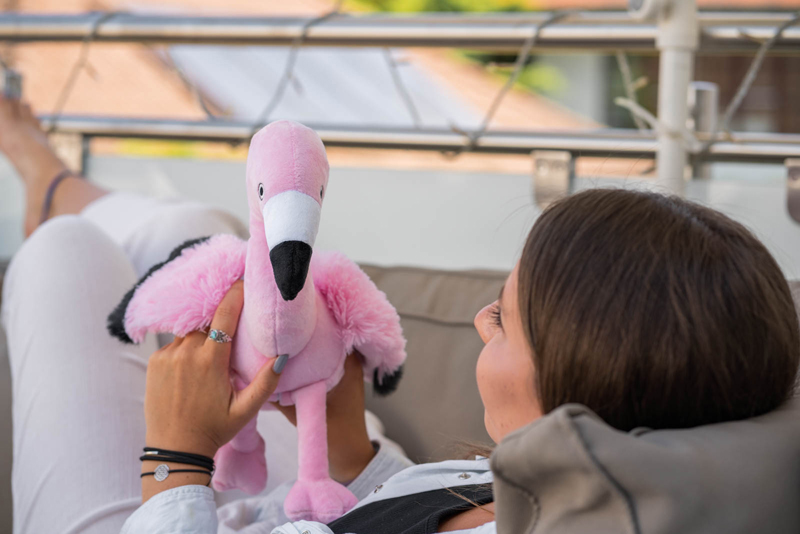 Värmenalle Flamingon Florence - Habibi Plush