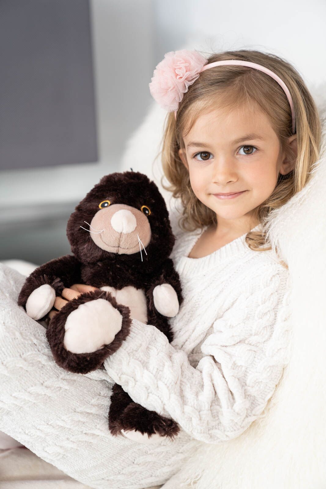Habibi Plush Värmenalle Mullvaden Moa (tvättbar) - Habibi Plush
