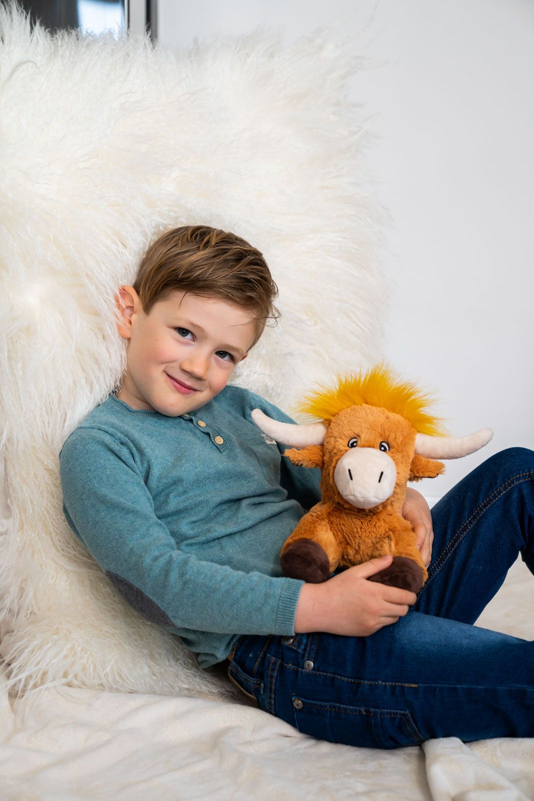 Värmenalle Kossan Highlandern Hilda (tvättbar) - Habibi Plush