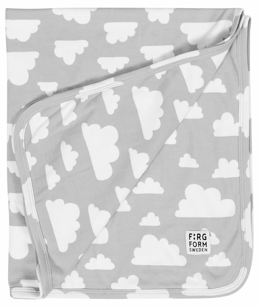 Bomullsfilt Moln, Grå - Gunilla Axén