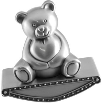 Sparbössa, nalle sitter på gunga