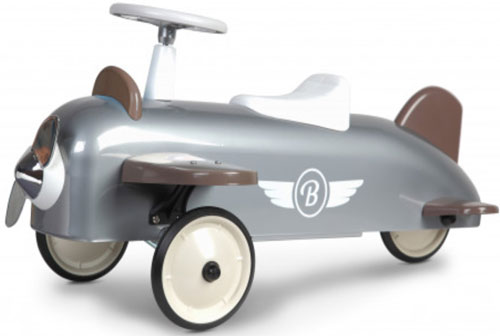 Gåbil i retromodell, beige/grå - Baghera