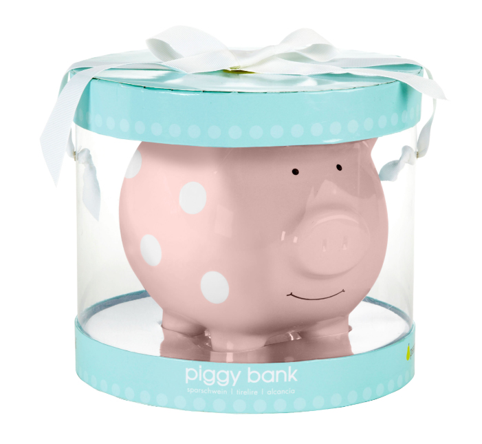 Sparbössa Piggy - Rosa Prickig