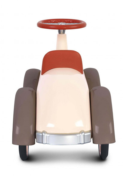 Gåbil i retromodell, beige/grå - Baghera